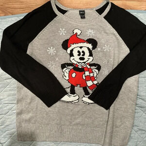 SWEATHER CHRISTMAS MICKEY MOUSE DISNEY WOMENS GRAY
SIZE 2